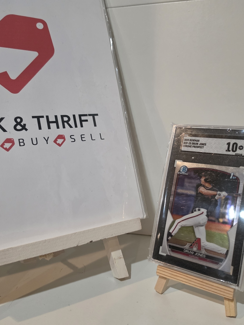 2023 Bowman Drew Jones Arizona Diamondbacks Chrome Prospect BCP-25 (SGC 10 GM)